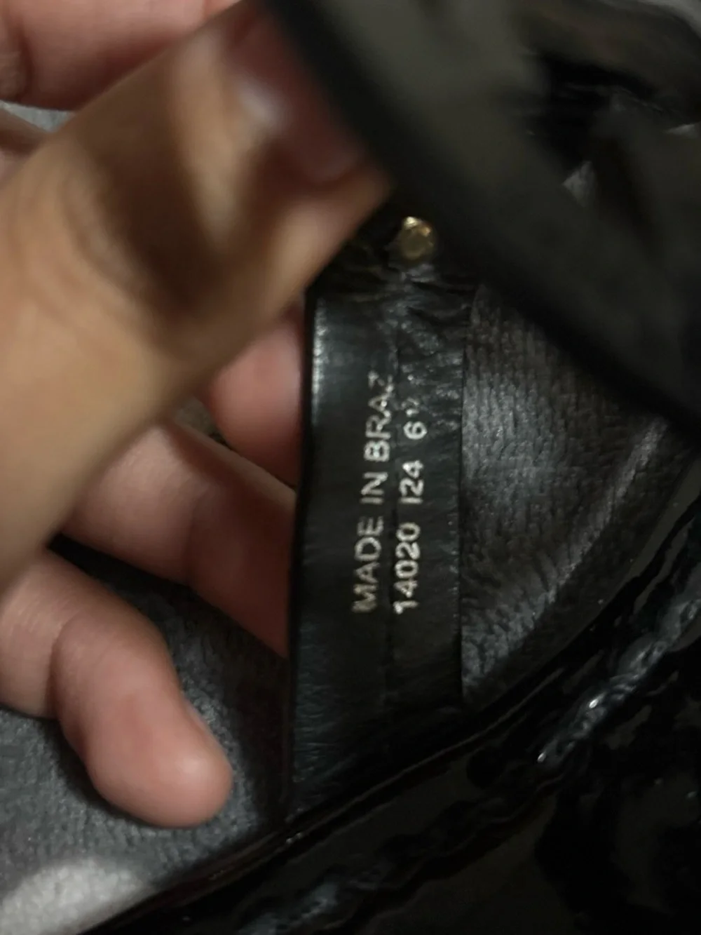 Tory Burch Black Patent Miller Thong Sandals